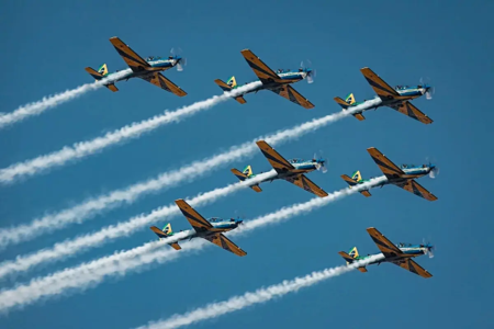 Imagem dos aviões