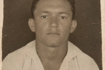 Imagem do João ainda jovem