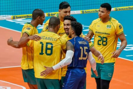 Brasil vence mais uma no Sul-Americano de vôlei