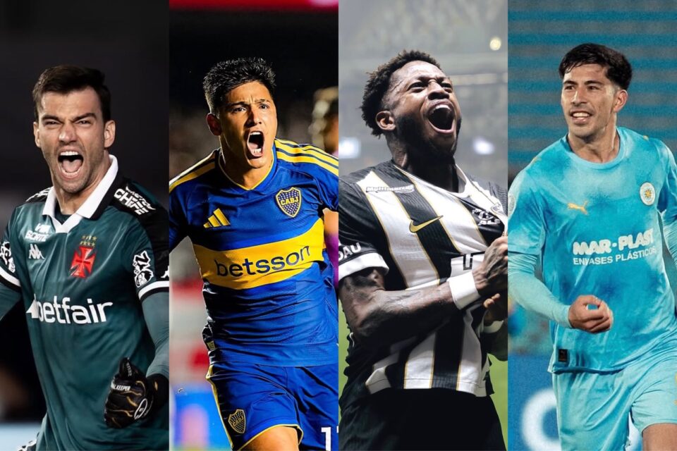 Semifinais da Sul-Americana colocam Vasco diante do Boca Juniors e Atlético-MG contra o Montevideo City Torque