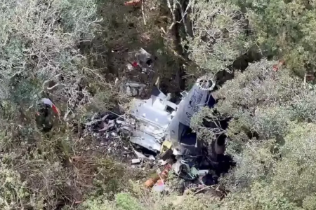 Condições meteorológicas contribuíram para queda de helicóptero de Rick alerta vermelho de 'grande perigo' para tempestades
