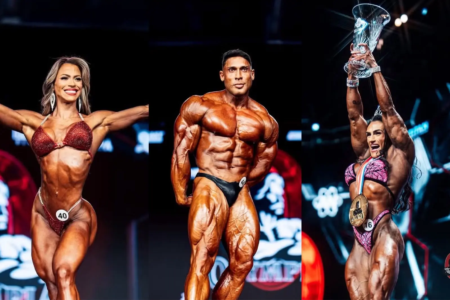 Brasil começa Mr. Olympia com dois títulos e pódio de Ramon Dino