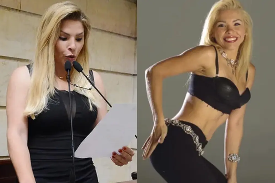 Mãe Loira do Funk é presa após condenação por tortura do ex-marido Ex-vereadora Veronica Costa fez sucesso na Furacão 2000
