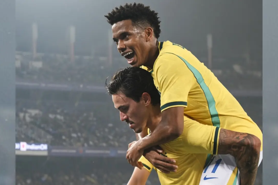 Brasil goleia a Índia no último amistoso da Data FIFA