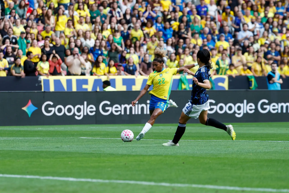 Brasil leva a melhor sobre Argentina em clássico sul-americano com golaço de Geyse