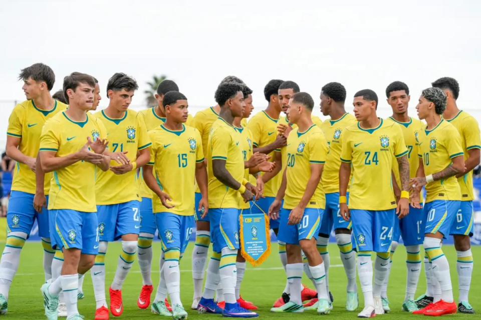 Brasil Sub-20 enfrenta Estados Unidos nesta quinta
