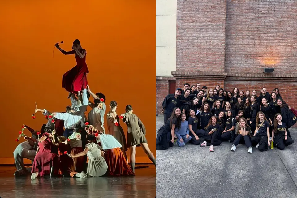 dança x grupo