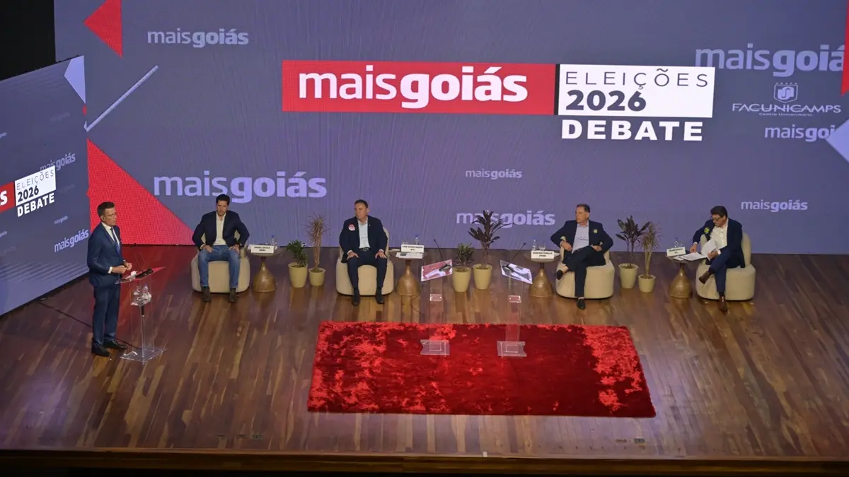 Debate, sabatinas, pesquisas e apuração em tempo real: Mais Goiás consolida cobertura política no 1º turno