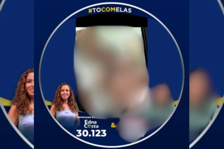 Cabo eleitoral denuncia que foi contratada pela candidata Edna Costa para divulgar a campanha e não recebeu o pagamento combinado (Foto: arquivo pessoal)