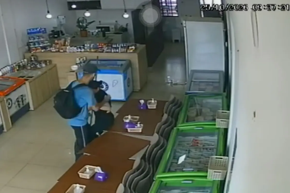 Funcionária reage a tentativa de estupro e mata agressor com a faca dele em Aparecida de Goiânia (Foto: arquivo pessoal)