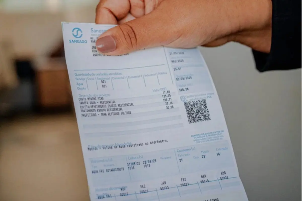 Saneago orienta os consumidores a usar os canais oficiais e não informar dados pessoais em mensagens suspeitas no WhatsApp (Foto: Divulgação)