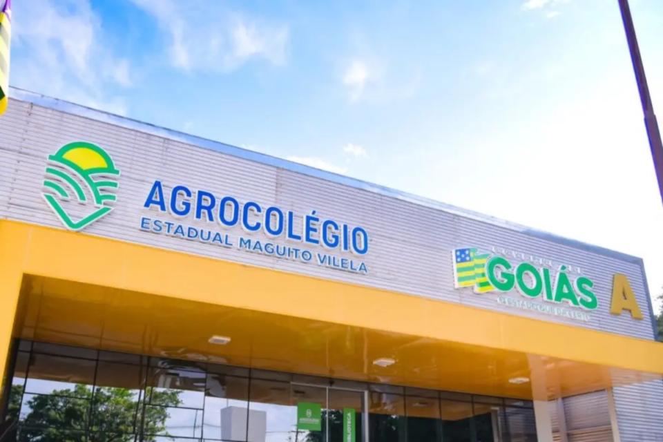 Agrocolégio Estadual fica em Goianésia e oferece formação no ensino médio com curso técnica agrícola (Foto: Divulgação)