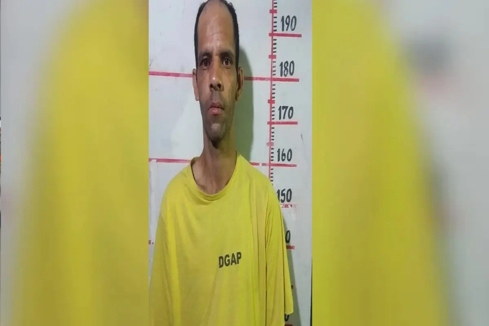 O suspeito foi identificado como Nelson Ferreira Lemes, de 42 anos e, de acordo com a polícia, ele usava tornozeleira eletrônica (Foto: DGAP)