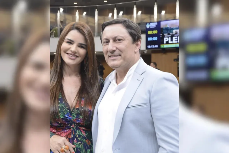 Natanael Martins Coelho, que é médico e vice-prefeito, assumiu o cargo de prefeito em São Miguel do Araguaia (Foto: redes sociais)