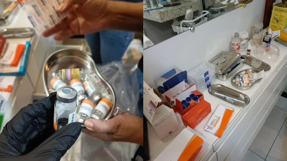 Medicamentos apreendidos - (Foto: reprodução/PC)