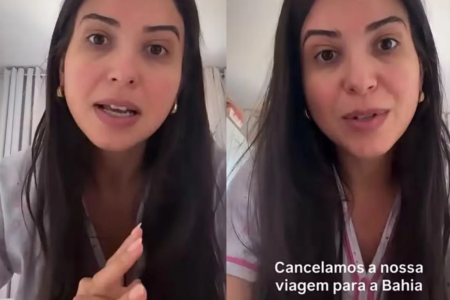 Influenciadora cancela viagem à Bahia após vitória de Lula; vídeo "Não vou levar o meu suado dinheiro daqui para gastar lá"