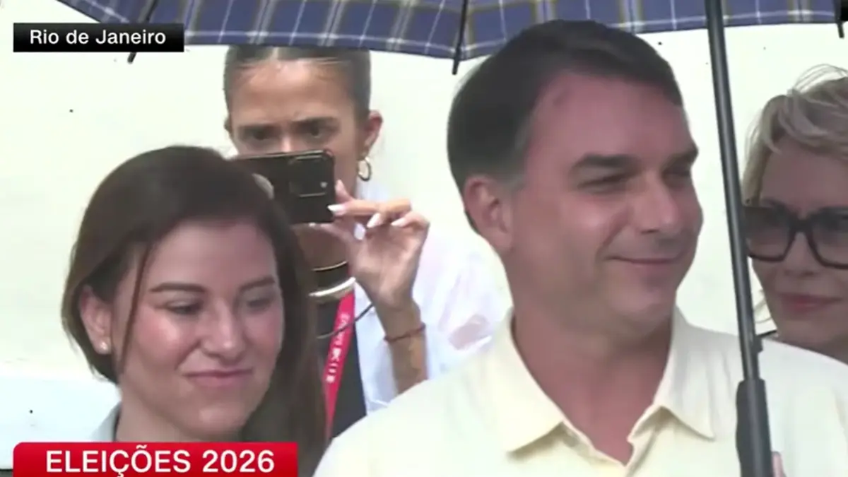 Flávio Bolsonaro no Rio