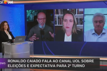 Caiado bate boca em entrevista ao UOL