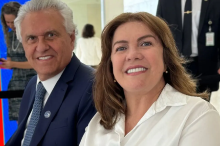 Fátima Gavioli e Ronaldo Caiado