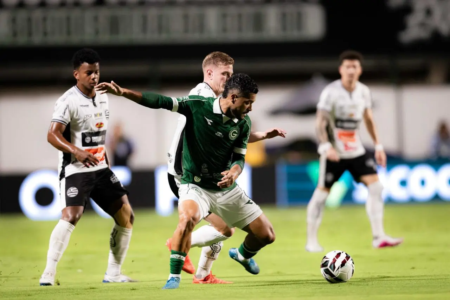 Goiás empata com o Athletic-MG na Serrinha