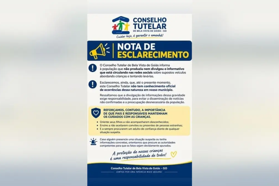 Nota de esclarecimento