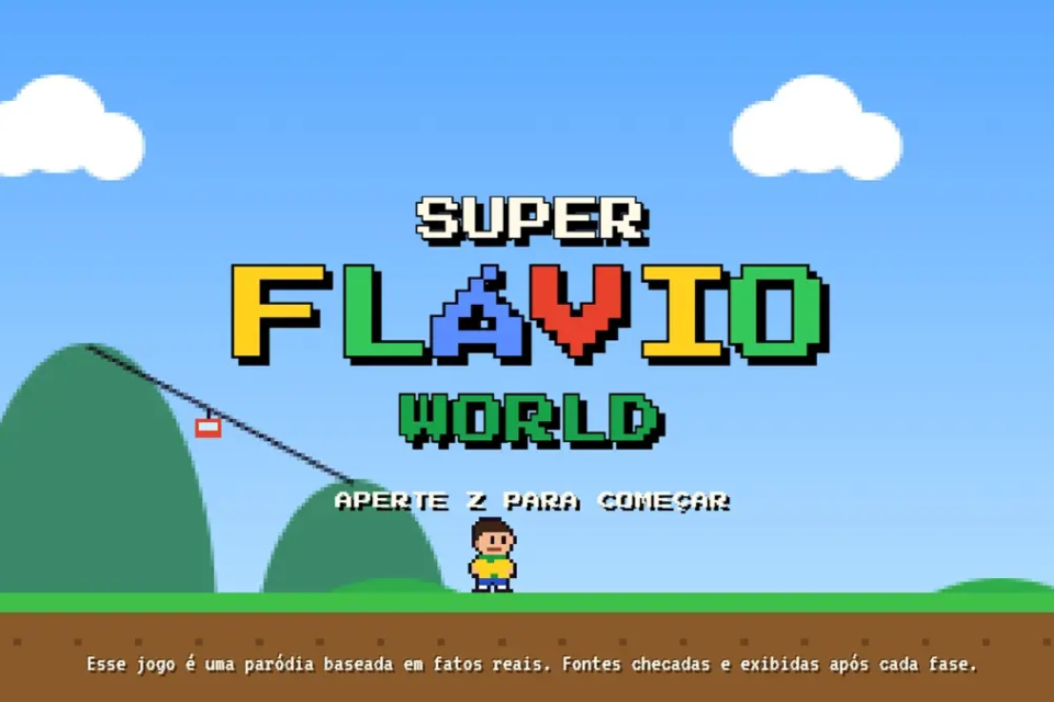 "Super Flávio World": jogo na internet ironiza investigações contra Flávio Bolsonaro