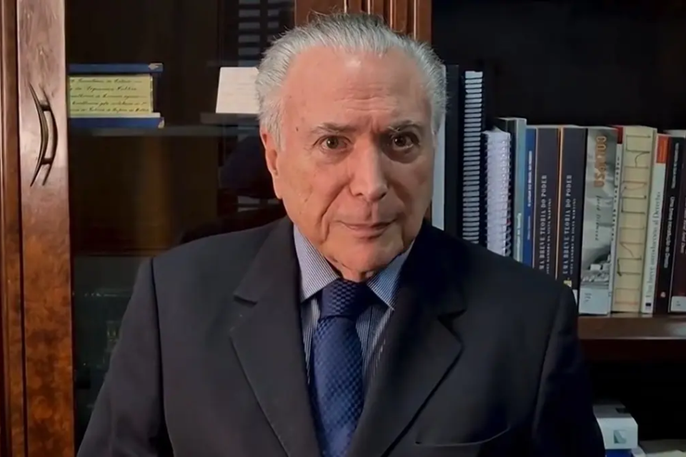Temer diz que brasileiro quer reconexão: 'E reconexão é Flávio'