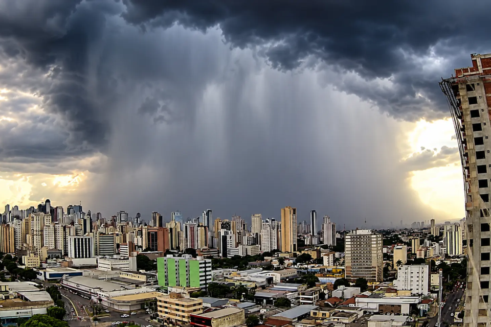 Tempestade sobre a metrópole