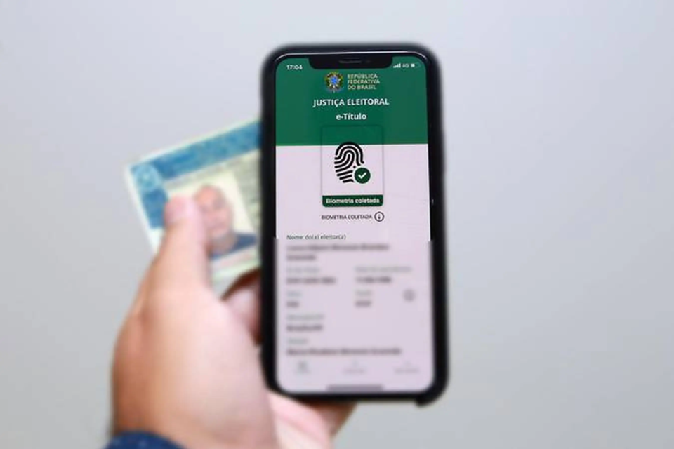 Eleitores podem consultar o local de votação e informações eleitorais pelo aplicativo e-Título (Foto: Reprodução/TSE)