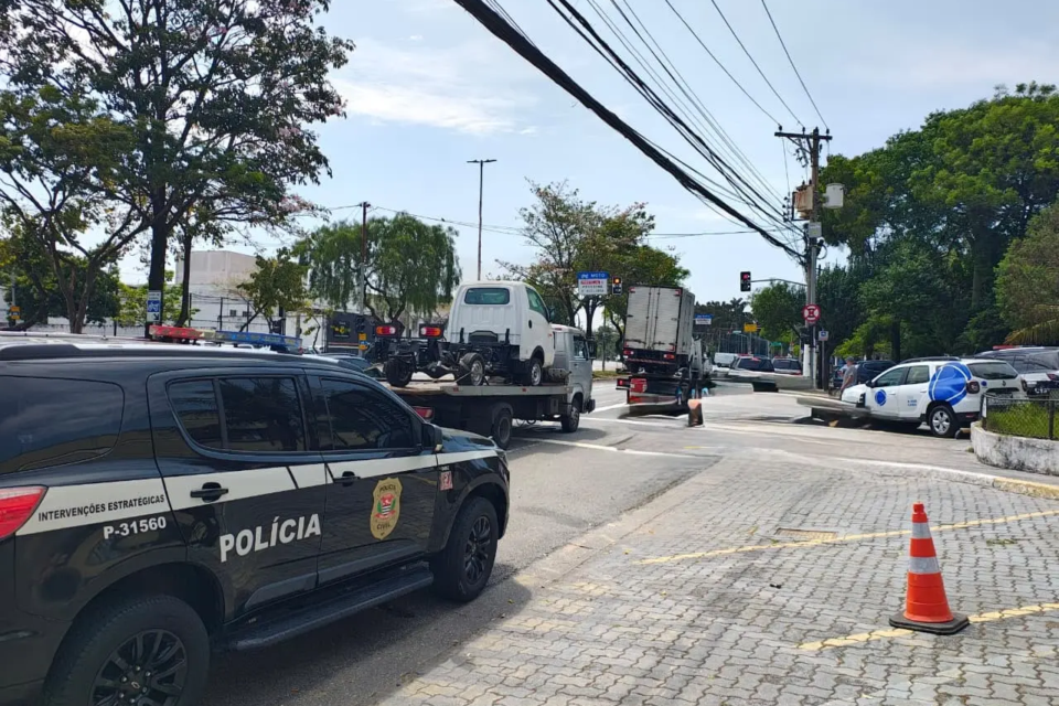 Imagem dos veículos recuperados