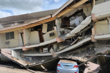 Terremoto de magnitude 7,7 atinge o Panamá; países com costa no Pacífico emitem alerta de tsunami vídeos Imagens de televisão