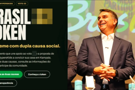 TSE manda tirar do ar site com esquema de criptomoedas pró-Flávio Plataforma distribui tokens para usuários que compartilharem B22