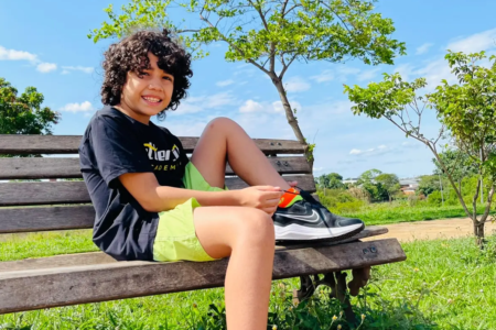 Apolo vai correr no evento Treininho Kids